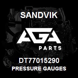 DT77015290 Sandvik PRESSURE GAUGES | AGA Parts