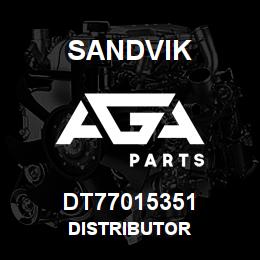 DT77015351 Sandvik DISTRIBUTOR | AGA Parts