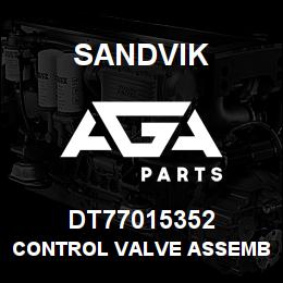 DT77015352 Sandvik CONTROL VALVE ASSEMBLY | AGA Parts