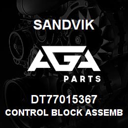 DT77015367 Sandvik CONTROL BLOCK ASSEMBLY | AGA Parts