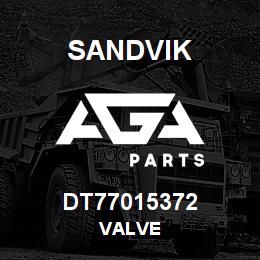 DT77015372 Sandvik VALVE | AGA Parts