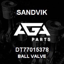 DT77015378 Sandvik BALL VALVE | AGA Parts
