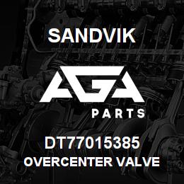 DT77015385 Sandvik OVERCENTER VALVE | AGA Parts