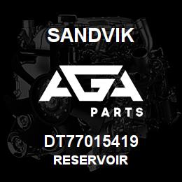 DT77015419 Sandvik RESERVOIR | AGA Parts
