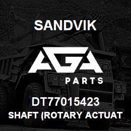 DT77015423 Sandvik SHAFT (ROTARY ACTUATOR) | AGA Parts