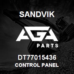 DT77015436 Sandvik CONTROL PANEL | AGA Parts