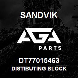 DT77015463 Sandvik DISTIBUTING BLOCK | AGA Parts
