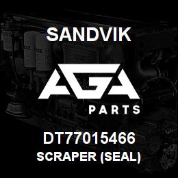 DT77015466 Sandvik SCRAPER (SEAL) | AGA Parts