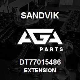 DT77015486 Sandvik EXTENSION | AGA Parts