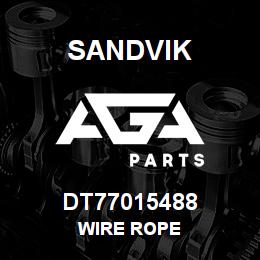 DT77015488 Sandvik WIRE ROPE | AGA Parts