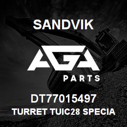 DT77015497 Sandvik TURRET TUIC28 SPECIAL COAL | AGA Parts
