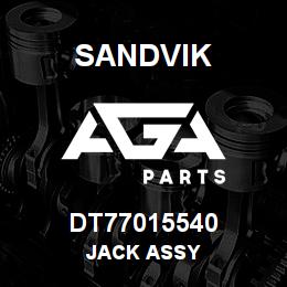 DT77015540 Sandvik JACK ASSY | AGA Parts