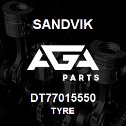 DT77015550 Sandvik TYRE | AGA Parts