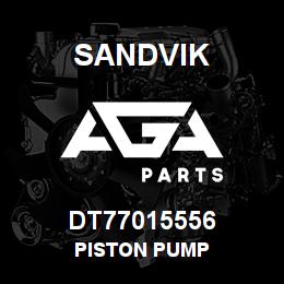 DT77015556 Sandvik PISTON PUMP | AGA Parts