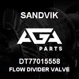 DT77015558 Sandvik FLOW DIVIDER VALVE | AGA Parts
