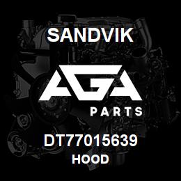 DT77015639 Sandvik HOOD | AGA Parts
