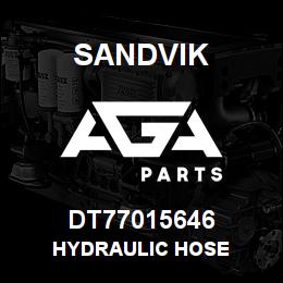 DT77015646 Sandvik HYDRAULIC HOSE | AGA Parts
