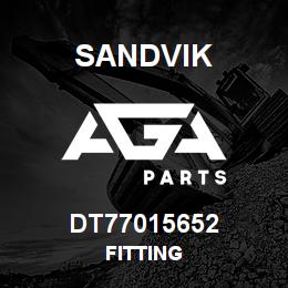 DT77015652 Sandvik FITTING | AGA Parts
