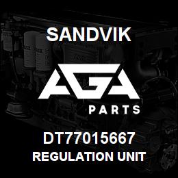 DT77015667 Sandvik REGULATION UNIT | AGA Parts