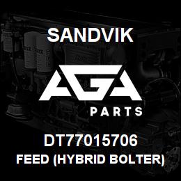 DT77015706 Sandvik FEED (HYBRID BOLTER) | AGA Parts