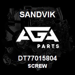 DT77015804 Sandvik SCREW | AGA Parts