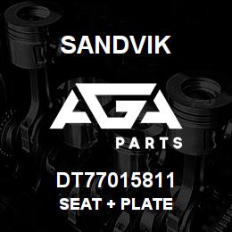 DT77015811 Sandvik SEAT + PLATE | AGA Parts