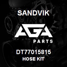 DT77015815 Sandvik HOSE KIT | AGA Parts