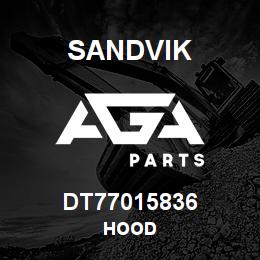 DT77015836 Sandvik HOOD | AGA Parts