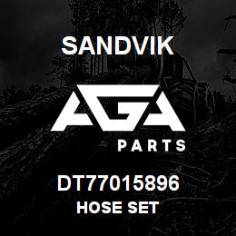 DT77015896 Sandvik HOSE SET | AGA Parts