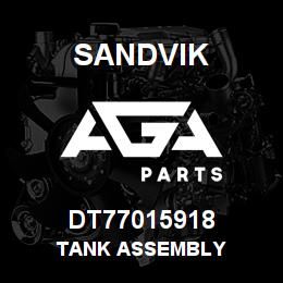 DT77015918 Sandvik TANK ASSEMBLY | AGA Parts