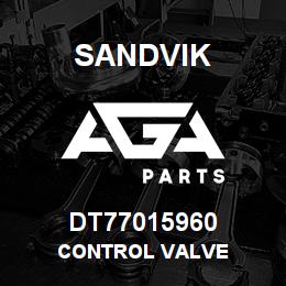 DT77015960 Sandvik CONTROL VALVE | AGA Parts