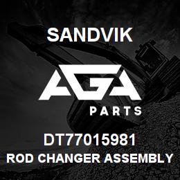 DT77015981 Sandvik ROD CHANGER ASSEMBLY | AGA Parts