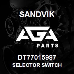 DT77015987 Sandvik SELECTOR SWITCH | AGA Parts