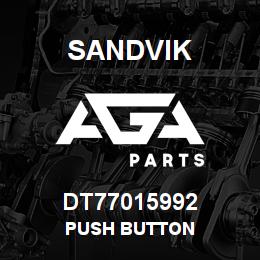 DT77015992 Sandvik PUSH BUTTON | AGA Parts