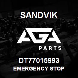 DT77015993 Sandvik EMERGENCY STOP | AGA Parts