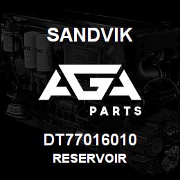 DT77016010 Sandvik RESERVOIR | AGA Parts