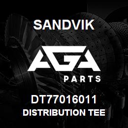 DT77016011 Sandvik DISTRIBUTION TEE | AGA Parts
