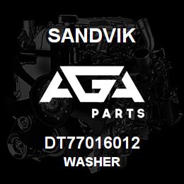 DT77016012 Sandvik WASHER | AGA Parts