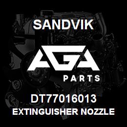 DT77016013 Sandvik EXTINGUISHER NOZZLE | AGA Parts