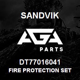 DT77016041 Sandvik FIRE PROTECTION SET | AGA Parts
