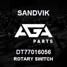 DT77016056 Sandvik ROTARY SWITCH | AGA Parts