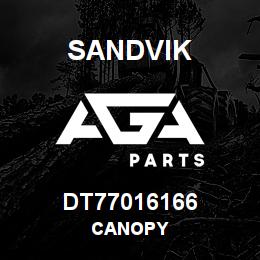 DT77016166 Sandvik CANOPY | AGA Parts