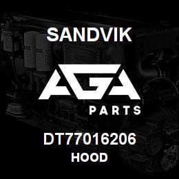 DT77016206 Sandvik HOOD | AGA Parts
