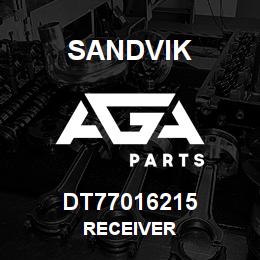 DT77016215 Sandvik RECEIVER | AGA Parts