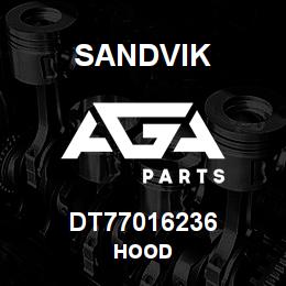 DT77016236 Sandvik HOOD | AGA Parts