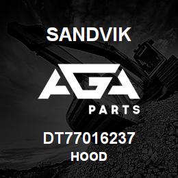 DT77016237 Sandvik HOOD | AGA Parts