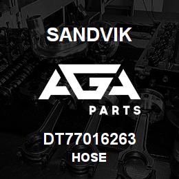 DT77016263 Sandvik HOSE | AGA Parts