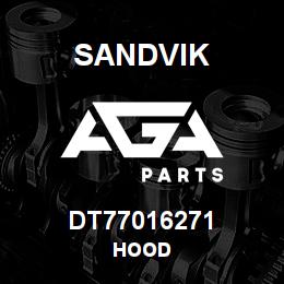 DT77016271 Sandvik HOOD | AGA Parts