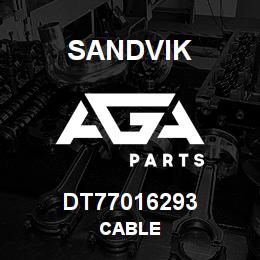 DT77016293 Sandvik CABLE | AGA Parts