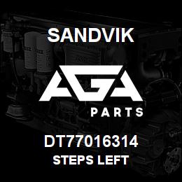 DT77016314 Sandvik STEPS LEFT | AGA Parts